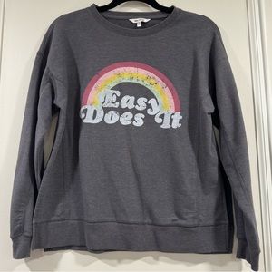 Easy Does It Oversized Comfy Sweatshirt XS